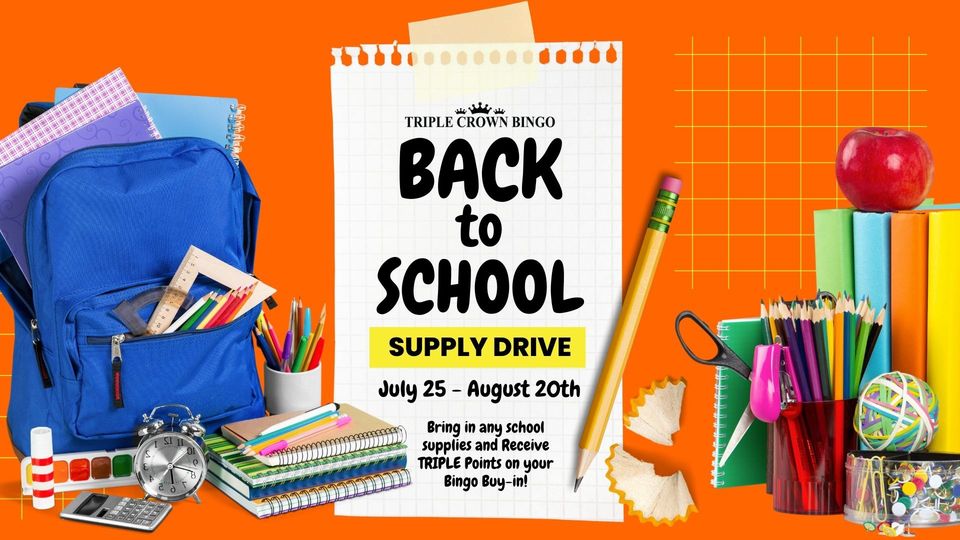 Back to School” - Supply Drive enent
