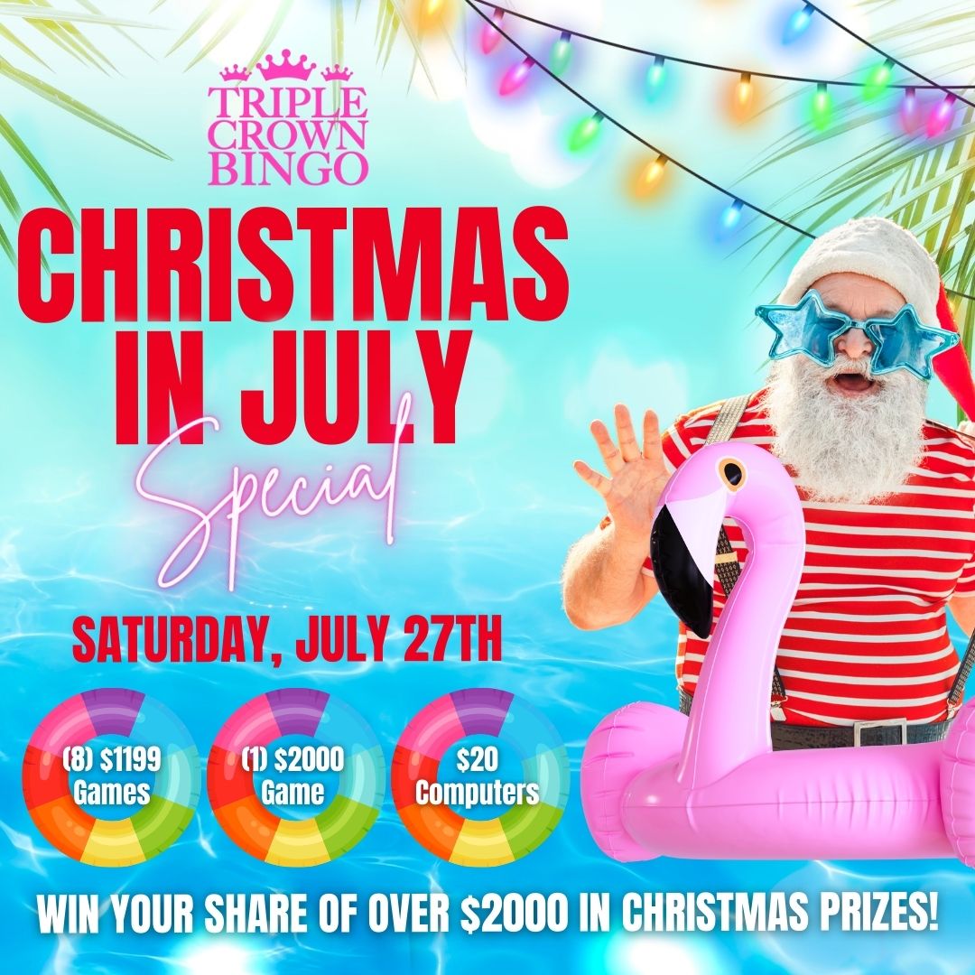 Christmas in July Bingo