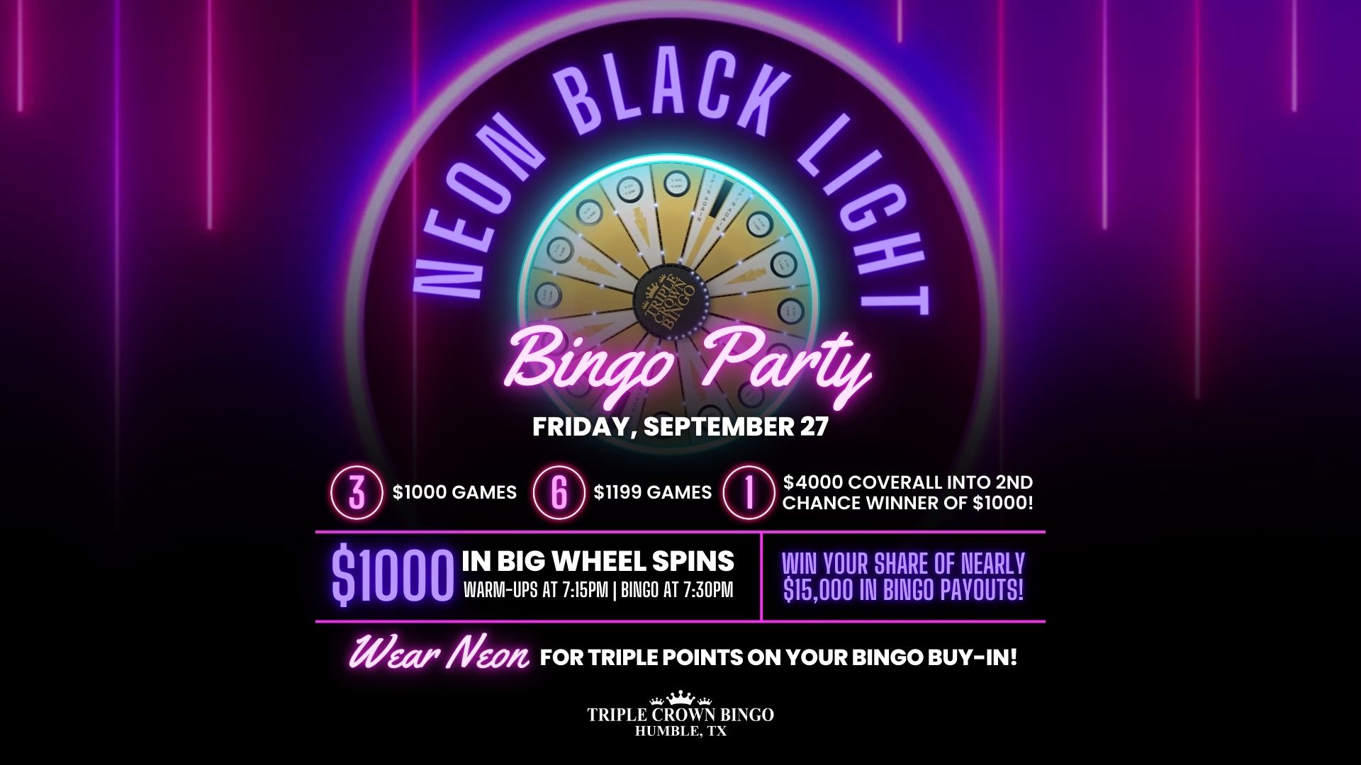 Midnight bingo arena Humble