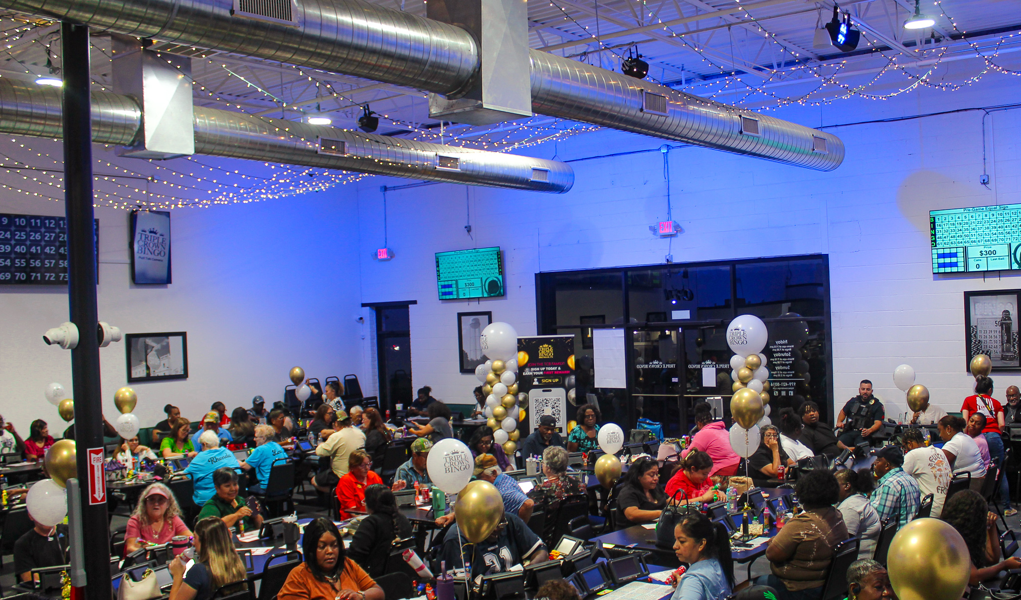 Players at Triple Crown Bingo Brenham