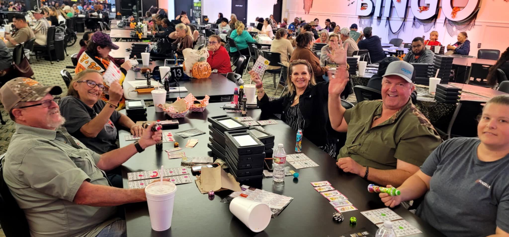Midnight bingo action in Humble