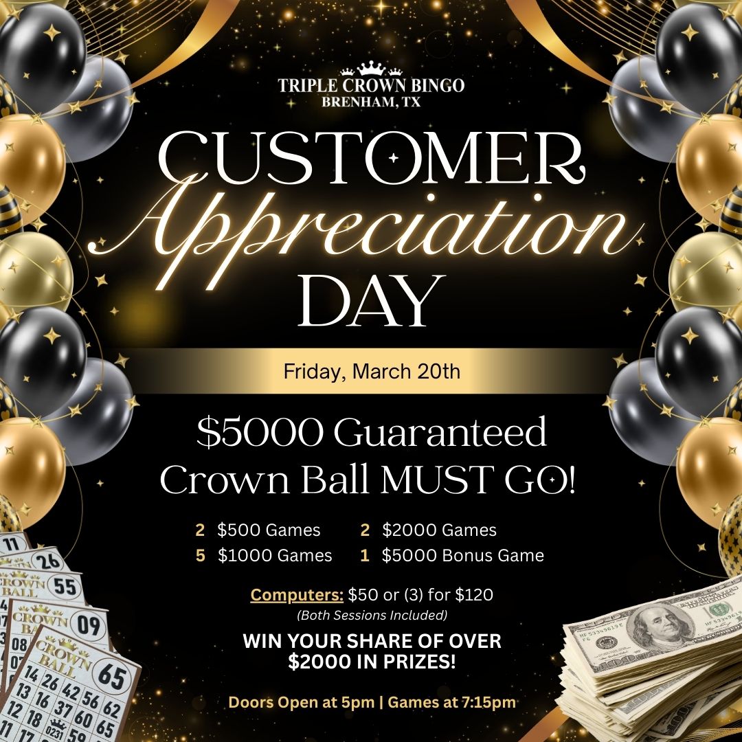 Customer Appreciation Night!