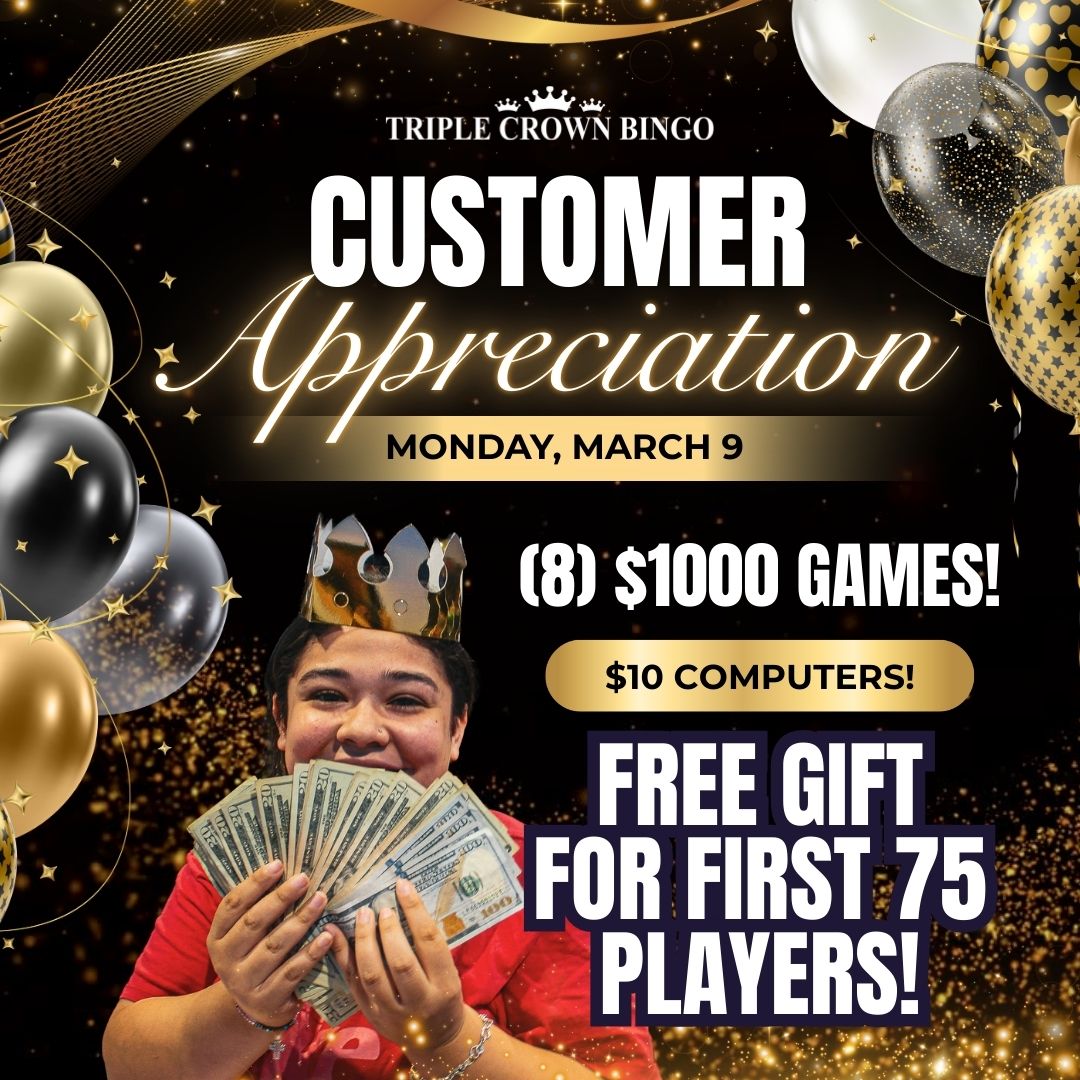 Customer Appreciation Night!