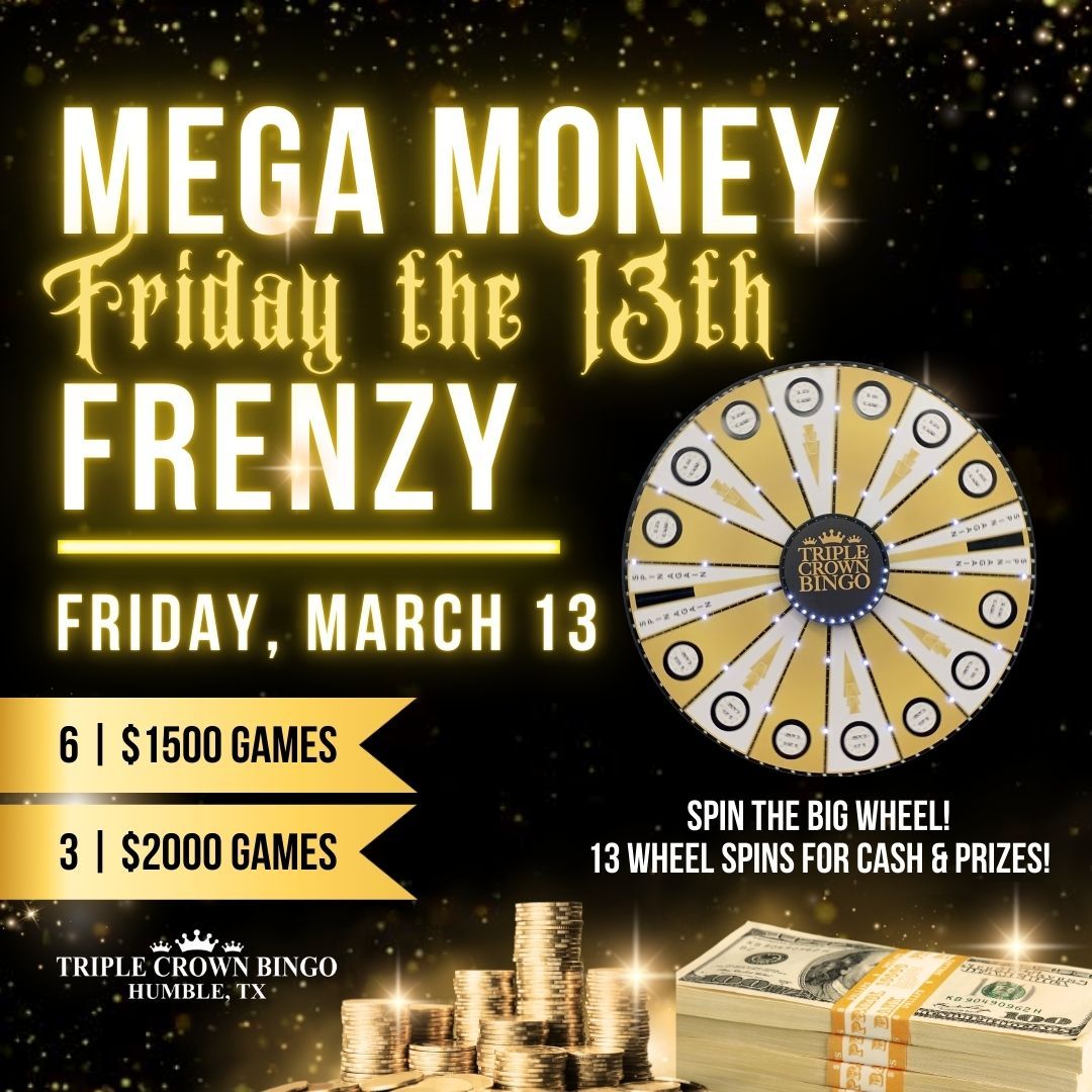 Mega Money Friday Frenzy Returns!