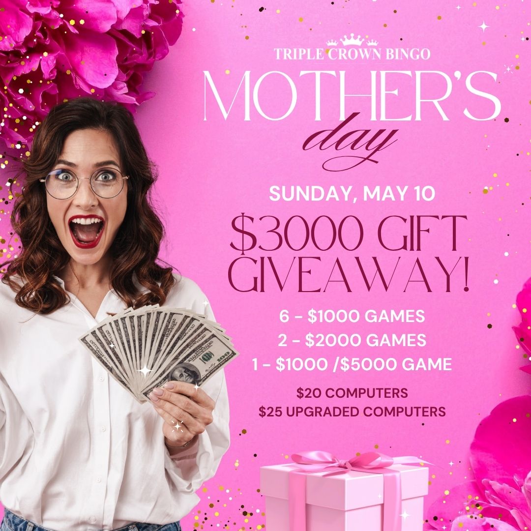MOTHER'S DAY $3000 GIFT GIVEAWAY!